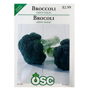 Broccoli - Green Magic Seeds, OSC
