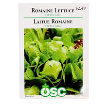 Load image into Gallery viewer, Lettuce - Little Gem Seeds, OSC
