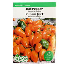 Load image into Gallery viewer, Pepper - Habanero Seeds, OSC
