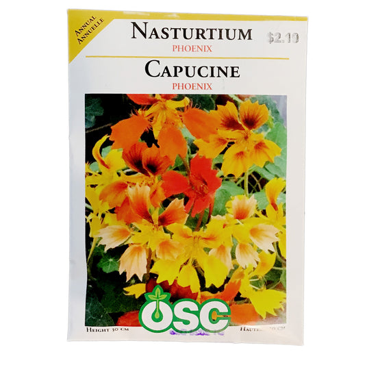 Nasturtium - Phoenix Seeds, OSC