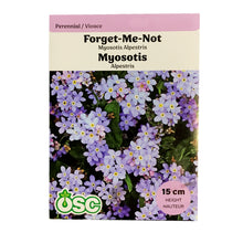 Load image into Gallery viewer, Myosotis - Alpestris Blue Forget-Me-Not Seeds, OSC
