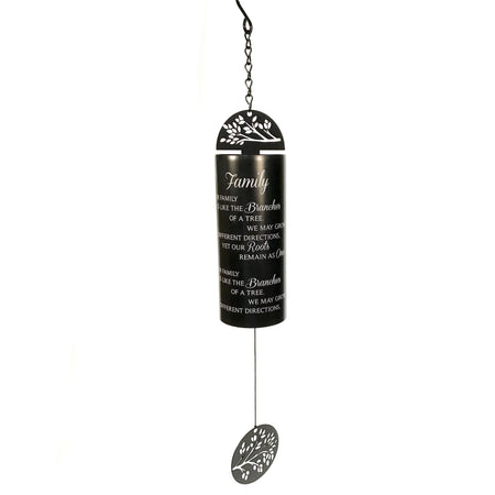Cylinder Sonnet Wind Chime, Family, 22in