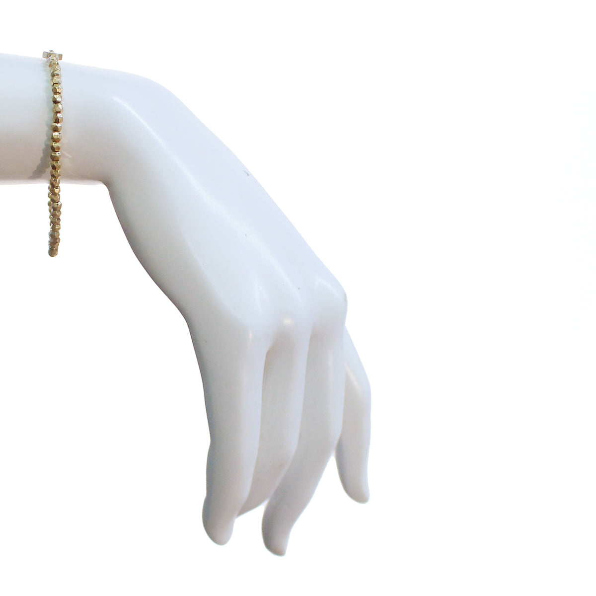 Mini Metal Stacking Bracelet, Gold