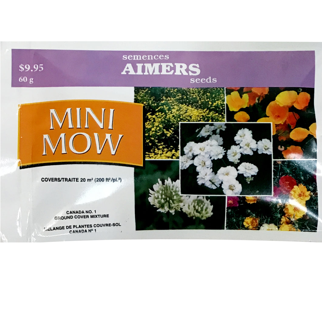 Wildflowers - Mini Mow Mixture Seeds, Aimers Jumbo