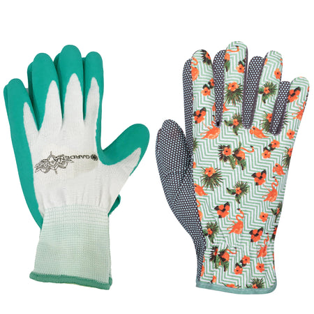 Gardena Women's Garden Gloves, 2 Pack, One Size