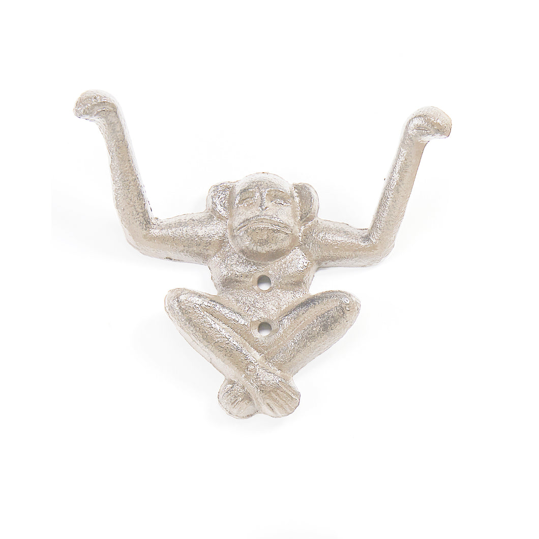 Cast Iron Monkey Double Wall Hook, 3 Styles