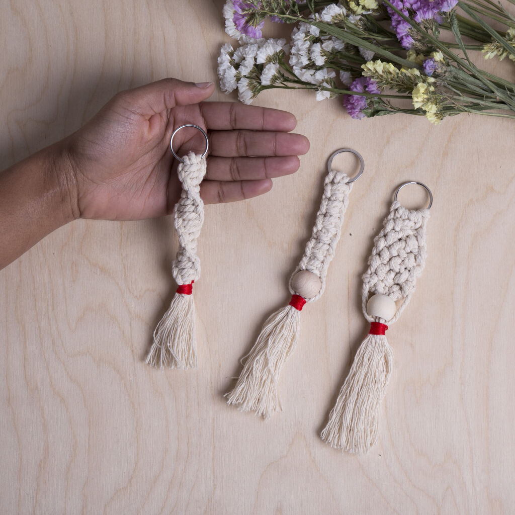 DIY Kit, Macrame Keychain