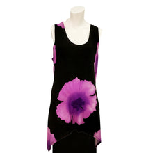 Load image into Gallery viewer, Kira Floral Asymmetrical Hem Tank Top, Purple
