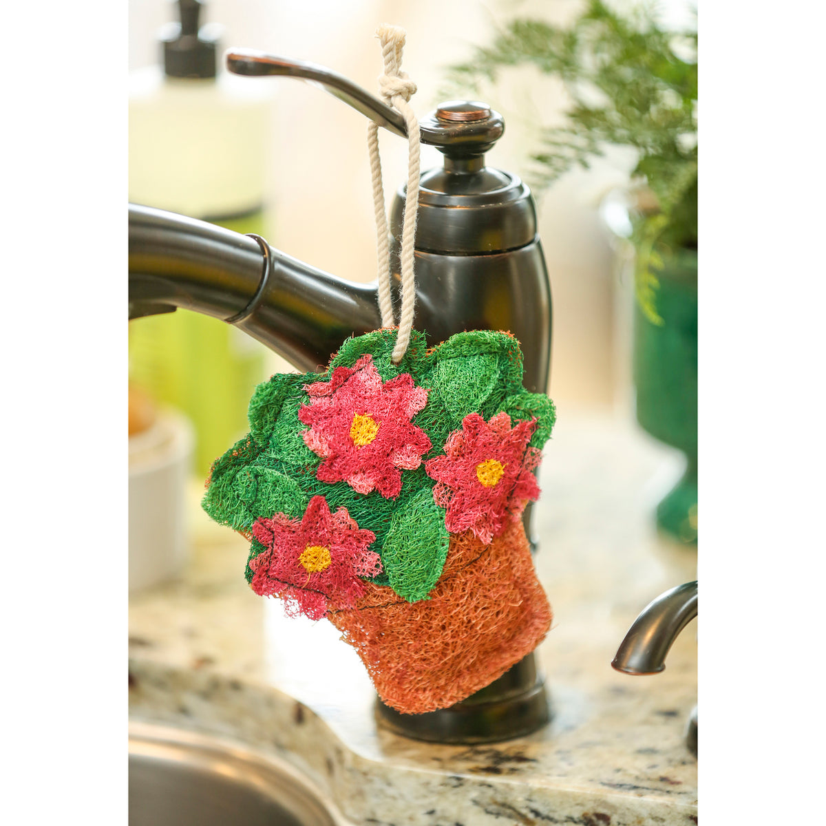 Reuseit Scrubber, Garden Icons, 6 Assorted