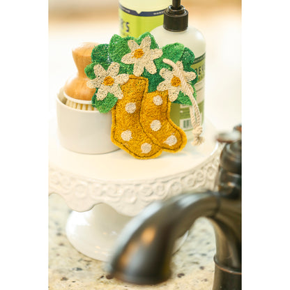 Reuseit Scrubber, Garden Icons, 6 Assorted