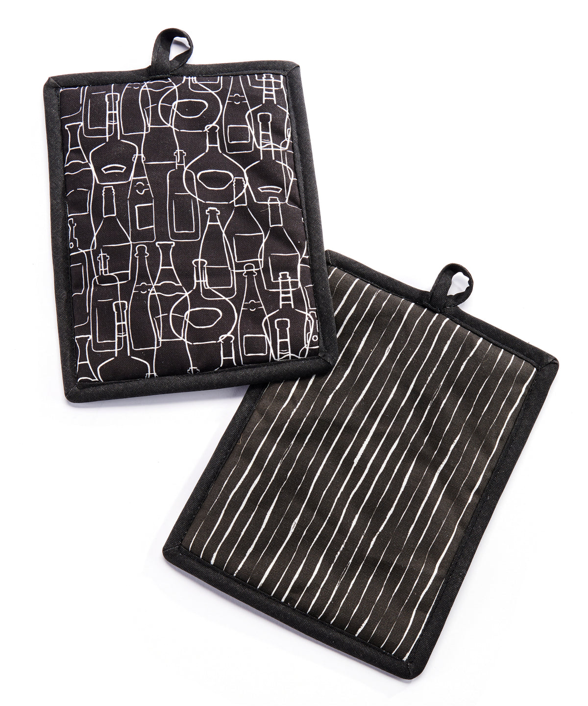 Cocktails Cotton Pot Holder, 2 Styles