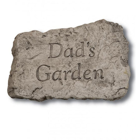 Garden Stone, 10in, Dad's Garden