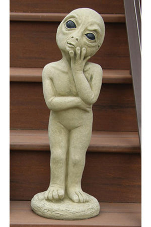 Standing Alien Statue, 24in