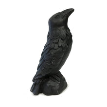 Load image into Gallery viewer, Black Crow Statue, 12.75in
