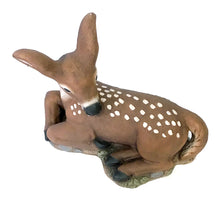 Load image into Gallery viewer, Laydown Fawn Statue, Head Down, 13.5in
