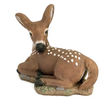 Load image into Gallery viewer, Laydown Fawn Statue, Head Down, 13.5in
