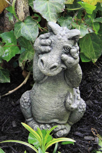 Lil Dragon - Peek-A-Boo Statue, 10.5in