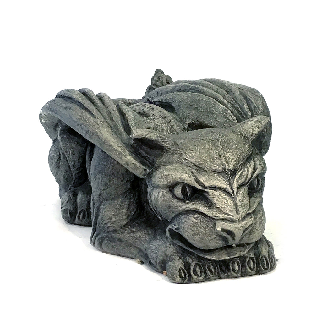 Laying Jonas Gargoyle Statue, 21in