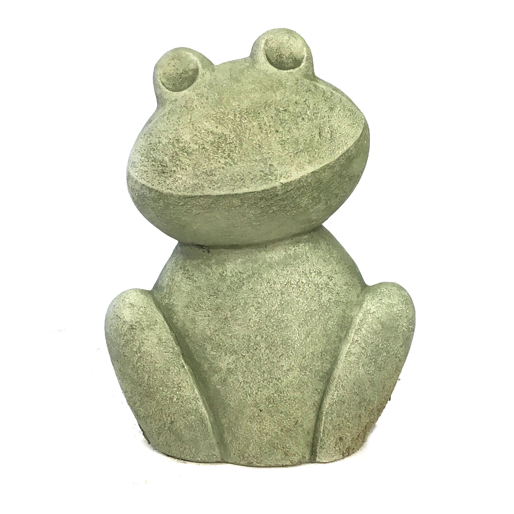 Contemporary Frog Statue, 16in