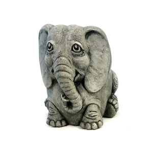 Ellie the Elephant Cement Planter, 10in