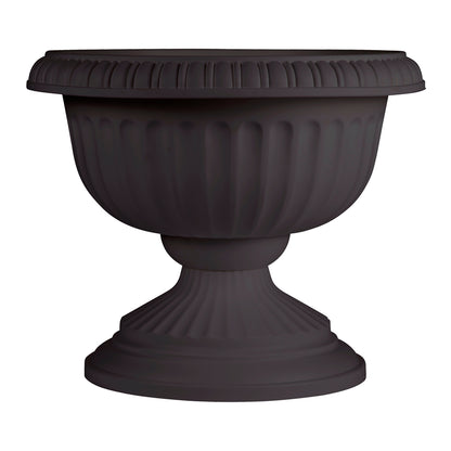 Planter, 12in, Grecian Urn, Charcoal