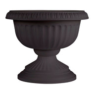Planter, 12in, Grecian Urn, Charcoal