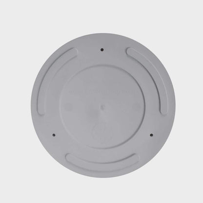 Planter, 6in, Mathers with Saucer, Cement
