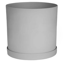 Load image into Gallery viewer, Planter, 10in, Mathers with Saucer, Cement
