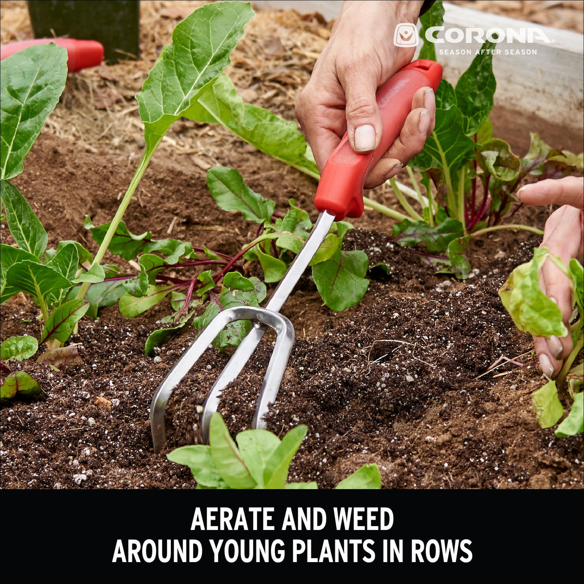 Corona® ComfortGEL® Stainless Steel Cultivator