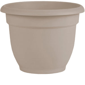 Planter, 20in, Ariana Self-Watering, Pebble Stone