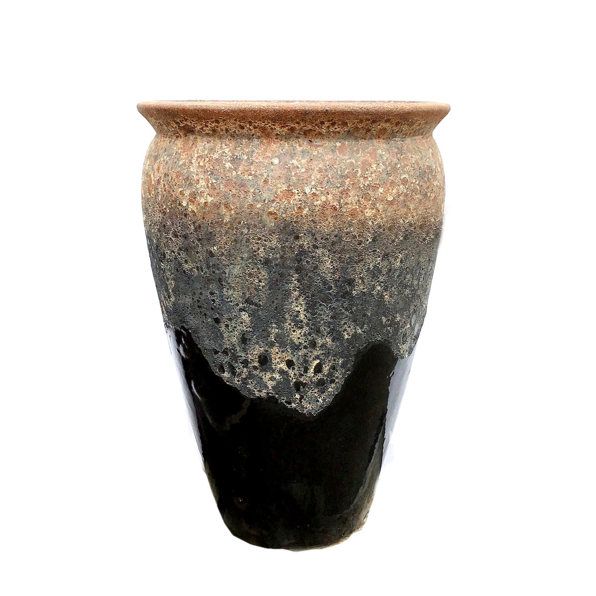 Planter, 14in, Le Croix Montpelier, Arcadia Black