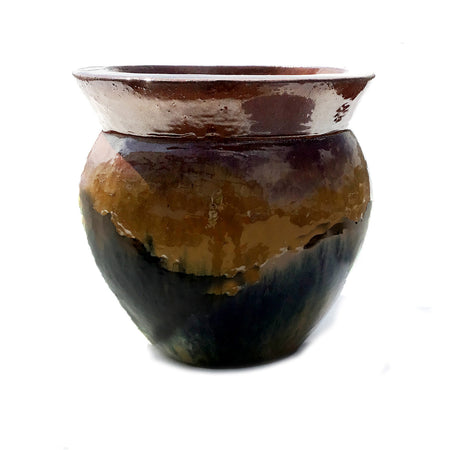 Planter, 17in, LC Athelstane, Copper/Honey/Brown