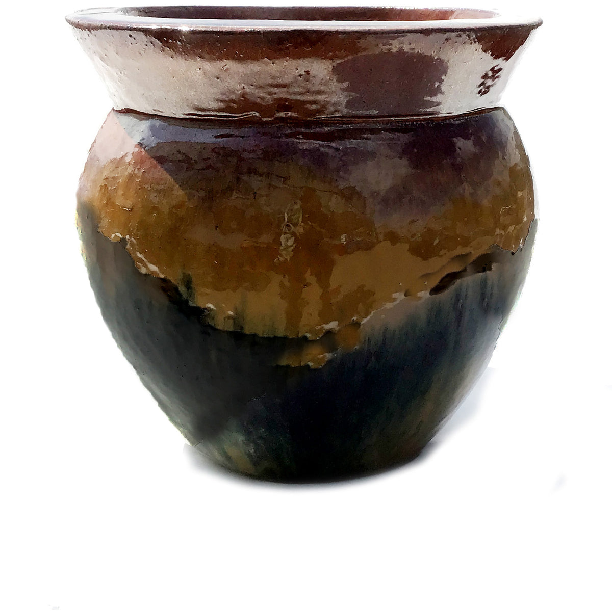 Planter, 24in, LC Athelstane, Copper/Honey/Brown