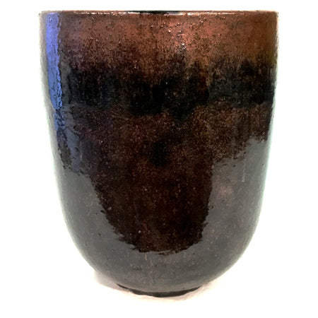 Planter, 20in, LC Clapham, Black/Copper
