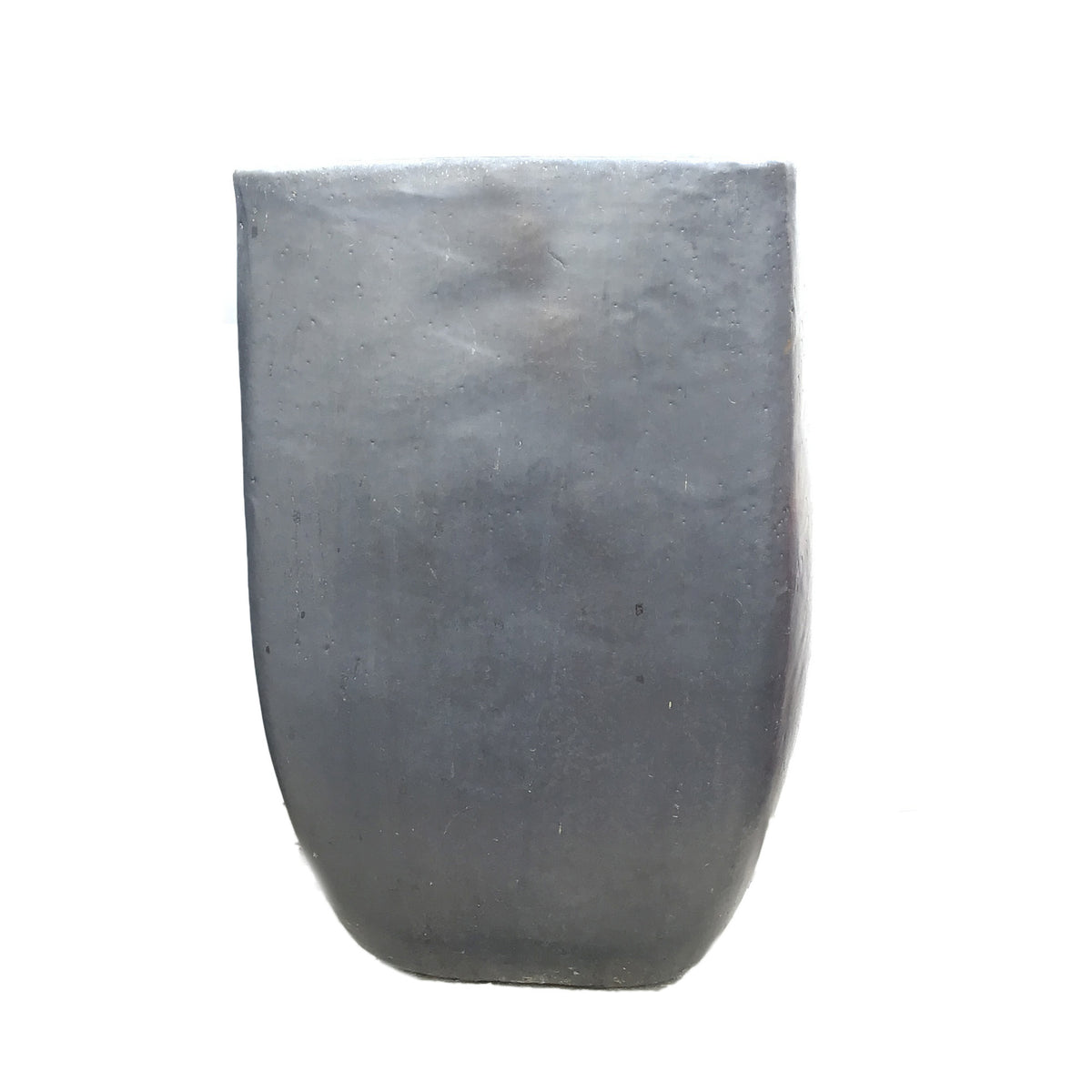 Planter, 16in, LC Dunsley, Matte Black
