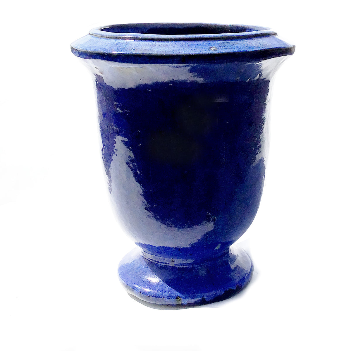 Planter, 21in, LC Priestley, Blue