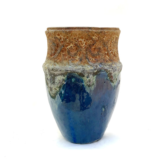 Planter, 13in, LC Overhill, Arcadia Turquoise