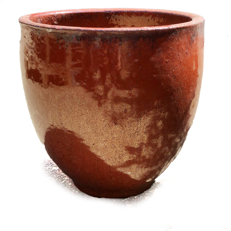 Planter, 19in, Le Croix Bayswater, Red Copper