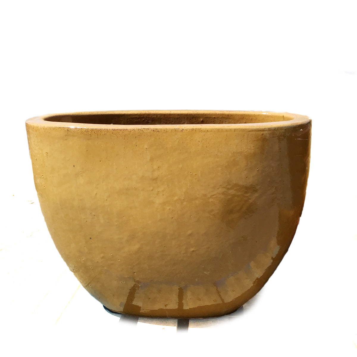 Planter, 23in, Le Croix Holton Oval, Honey