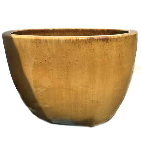 Planter, 28in, Le Croix Holton Oval, Honey