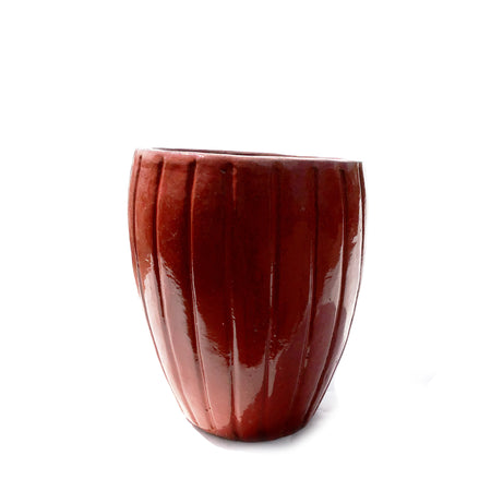 Planter, 13in, Le Croix Hawkhurst, Red