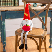 Load image into Gallery viewer, Fabric Teacher Gnome with Apple Table Decor, 17in
