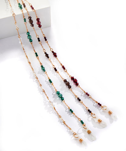 Beaded Crystal Eyeglass Chain, 4 Styles