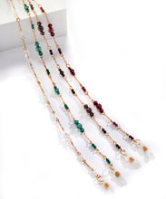 Load image into Gallery viewer, Beaded Crystal Eyeglass Chain, 4 Styles
