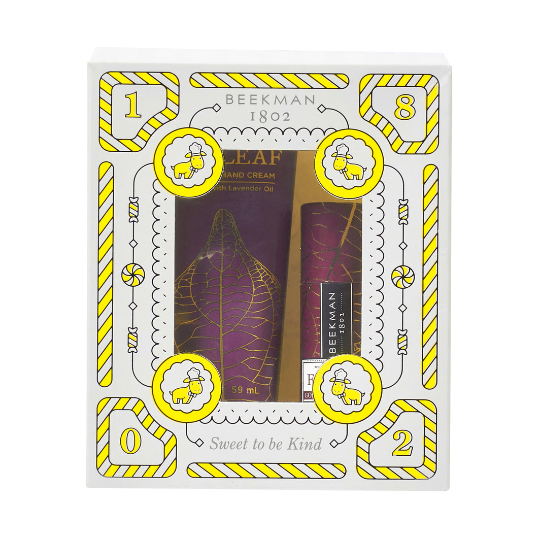 Fig Leaf Hand Cream & Lip Balm Set