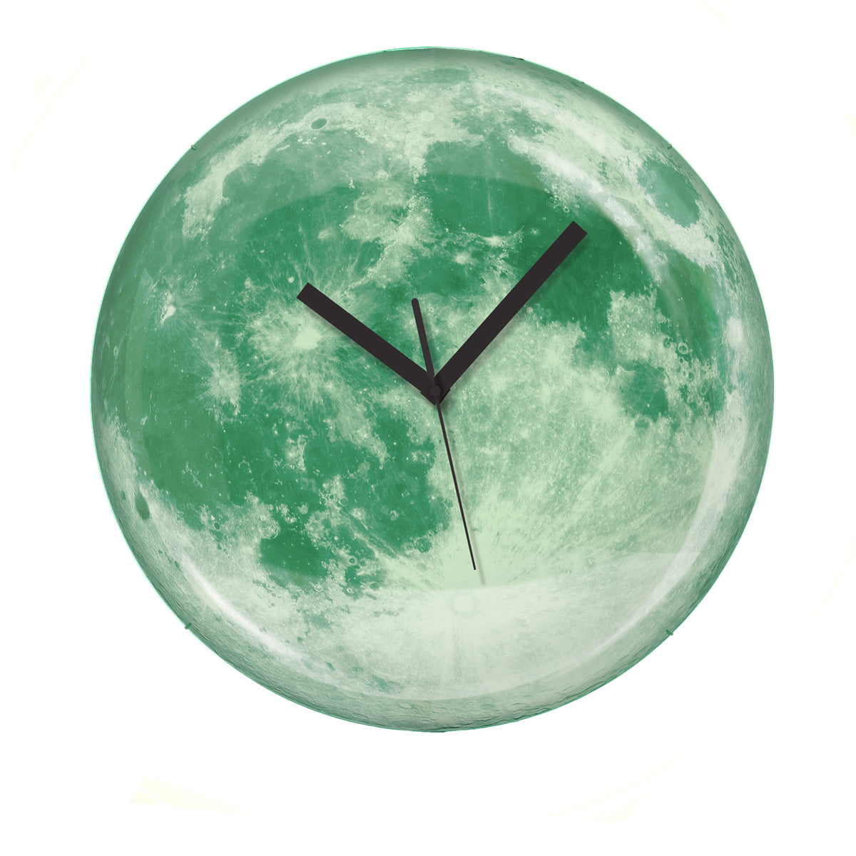 Glow in the Dark Moon Wall Clock