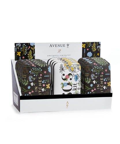 Herbarium Sewing Kit in Tin, 2 Styles