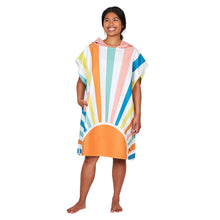 Load image into Gallery viewer, Dock &amp; Bay Adult Poncho, Rising Sun, Small
