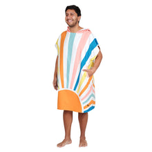Load image into Gallery viewer, Dock &amp; Bay Adult Poncho, Rising Sun, Small
