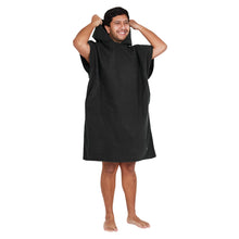 Load image into Gallery viewer, Dock &amp; Bay Adult Poncho, Fuji Black, Small
